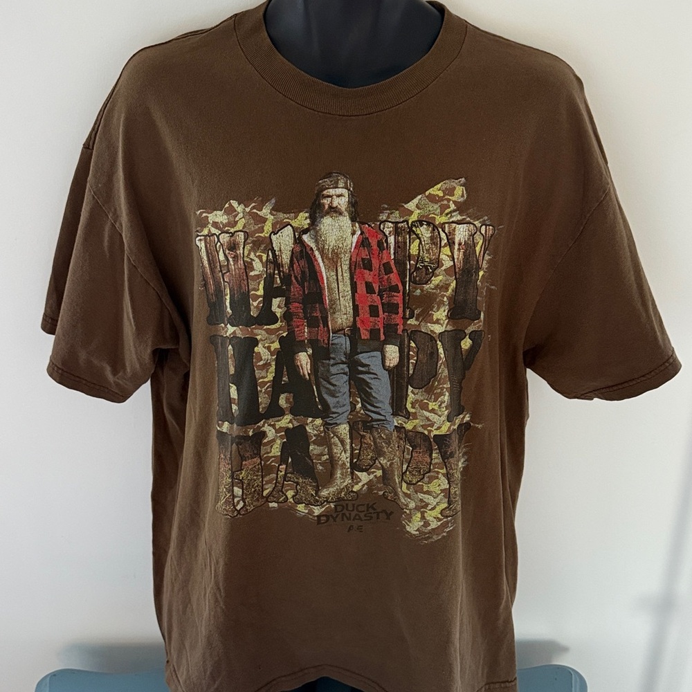 Brown Graphic T-Shirt